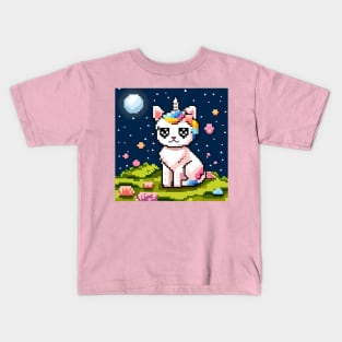 Rainbow Cartoon Unikitty Kids T-Shirt